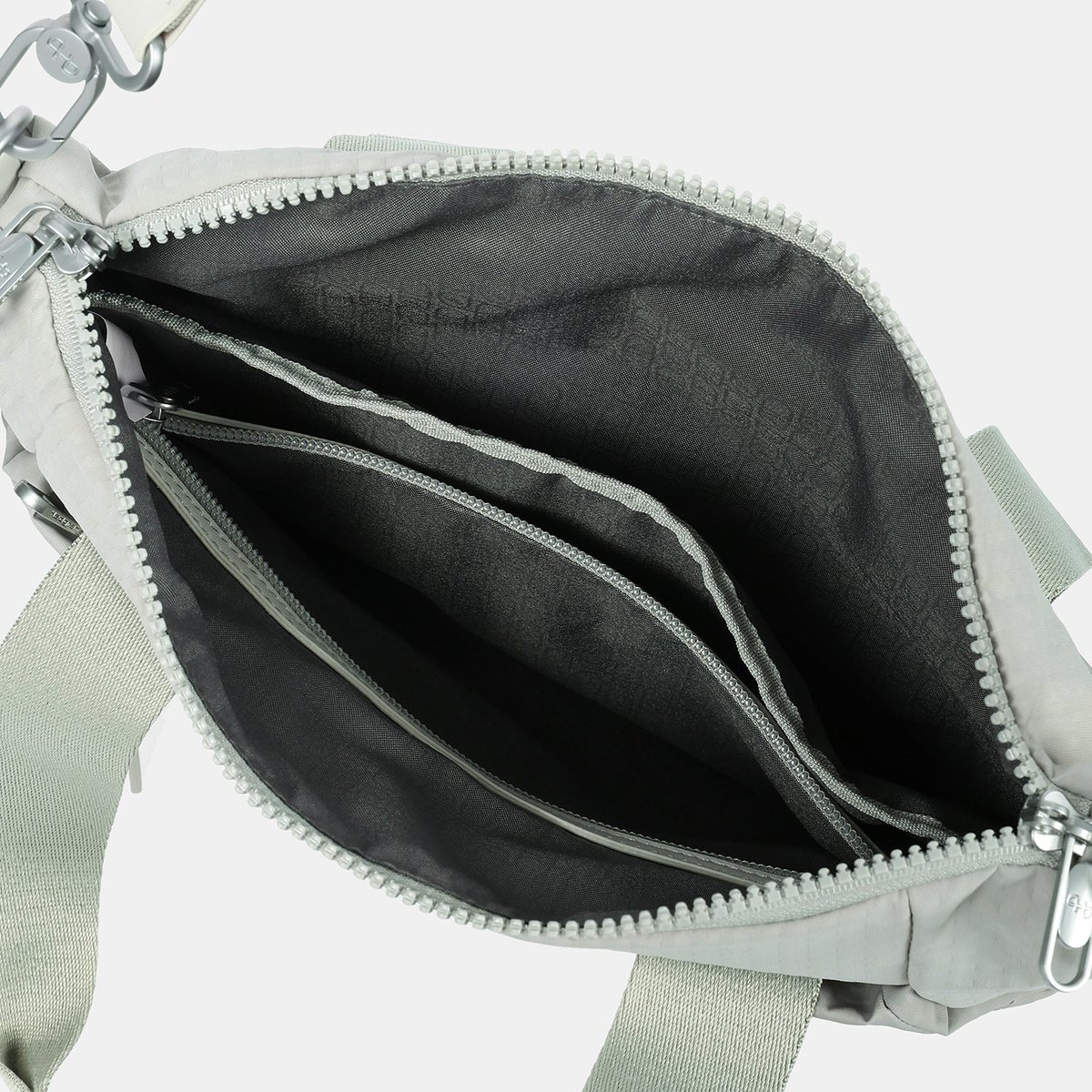 Cabas vertical extensible avec protection RFID pussywillow grey, HEDGREN