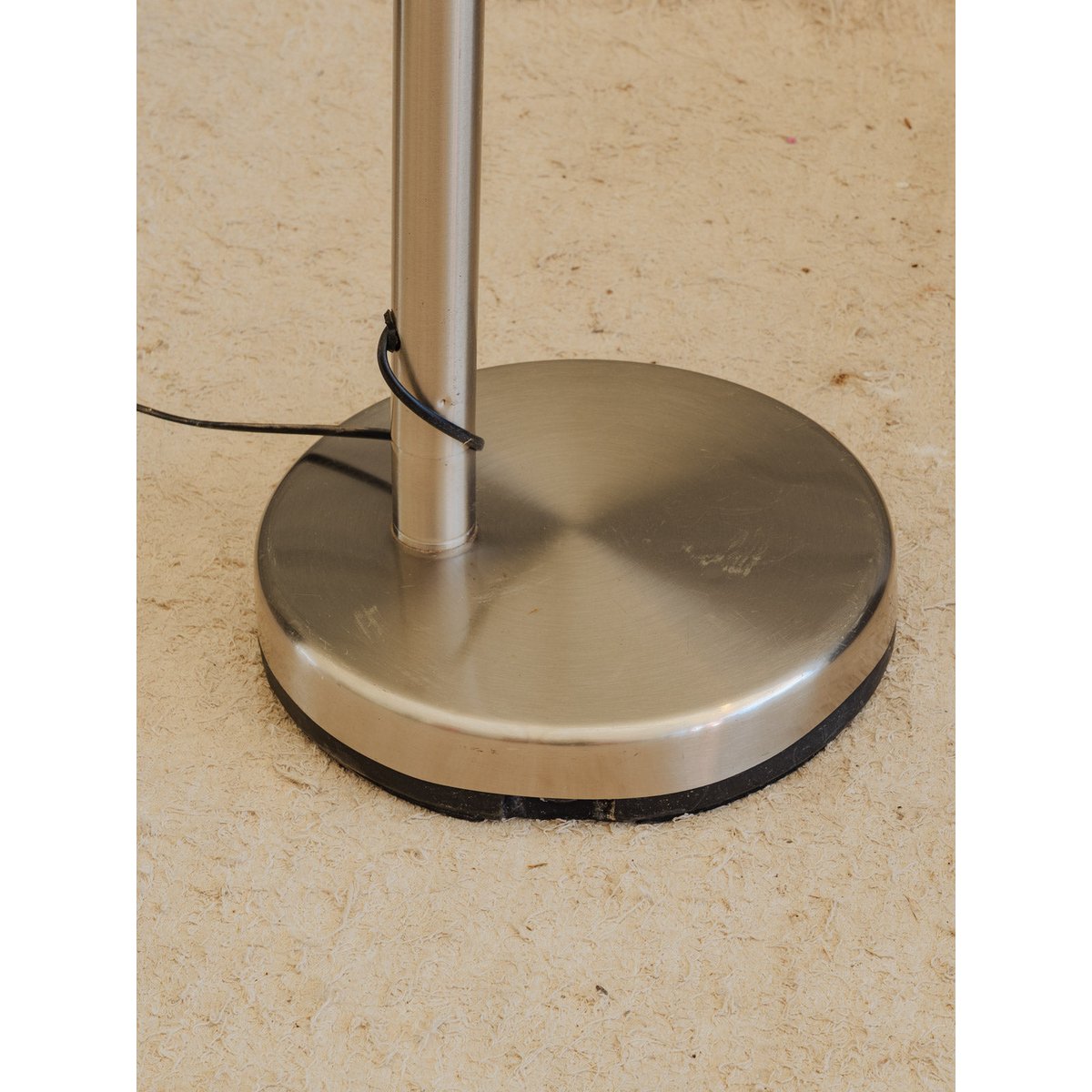 Lampadaire chromé Julien N°415 - Bon état argenté, DEBONGOUT