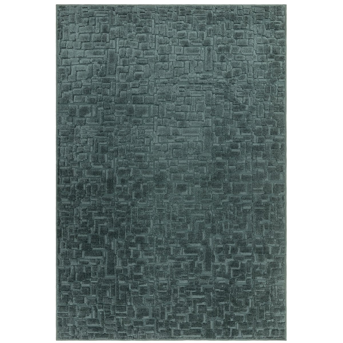 Tapis de salon et chambre moderne VILLA bleu, NOVATREND