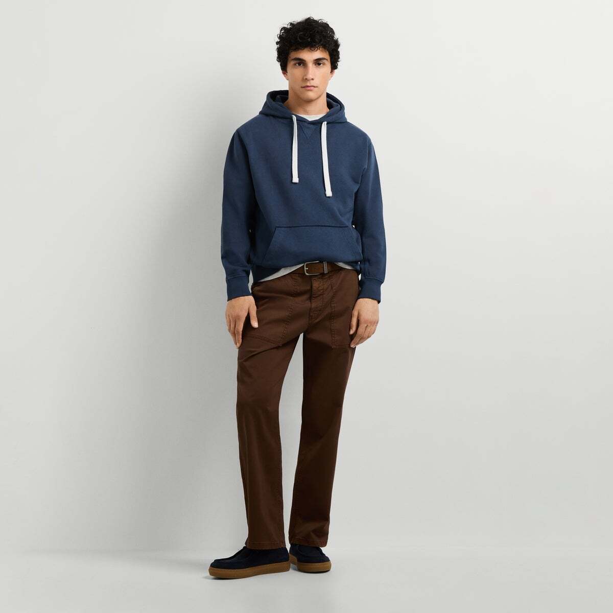 Sweat À Capuche Coupe Regular bleu dulwich, PEPE JEANS