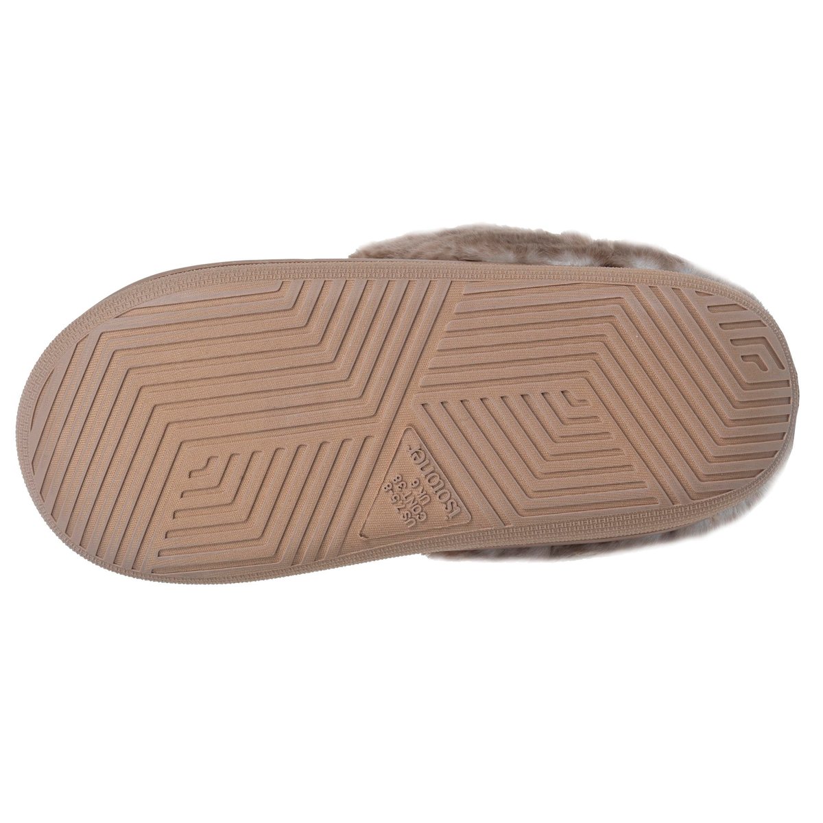 Chaussons Mules beige, ISOTONER