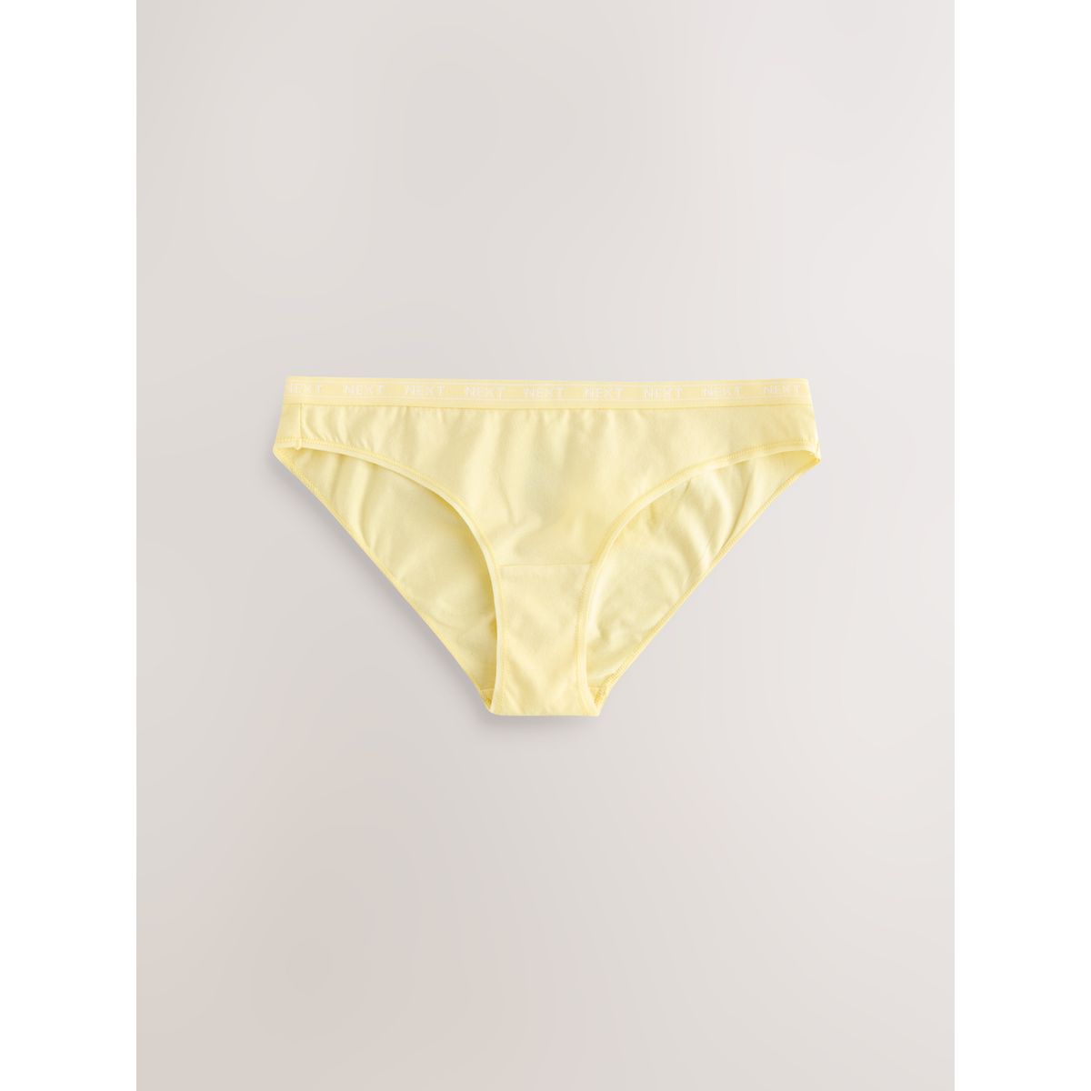 Culotte en coton à logo, lot de 4 rose/jaune/bleu/vert, NEXT