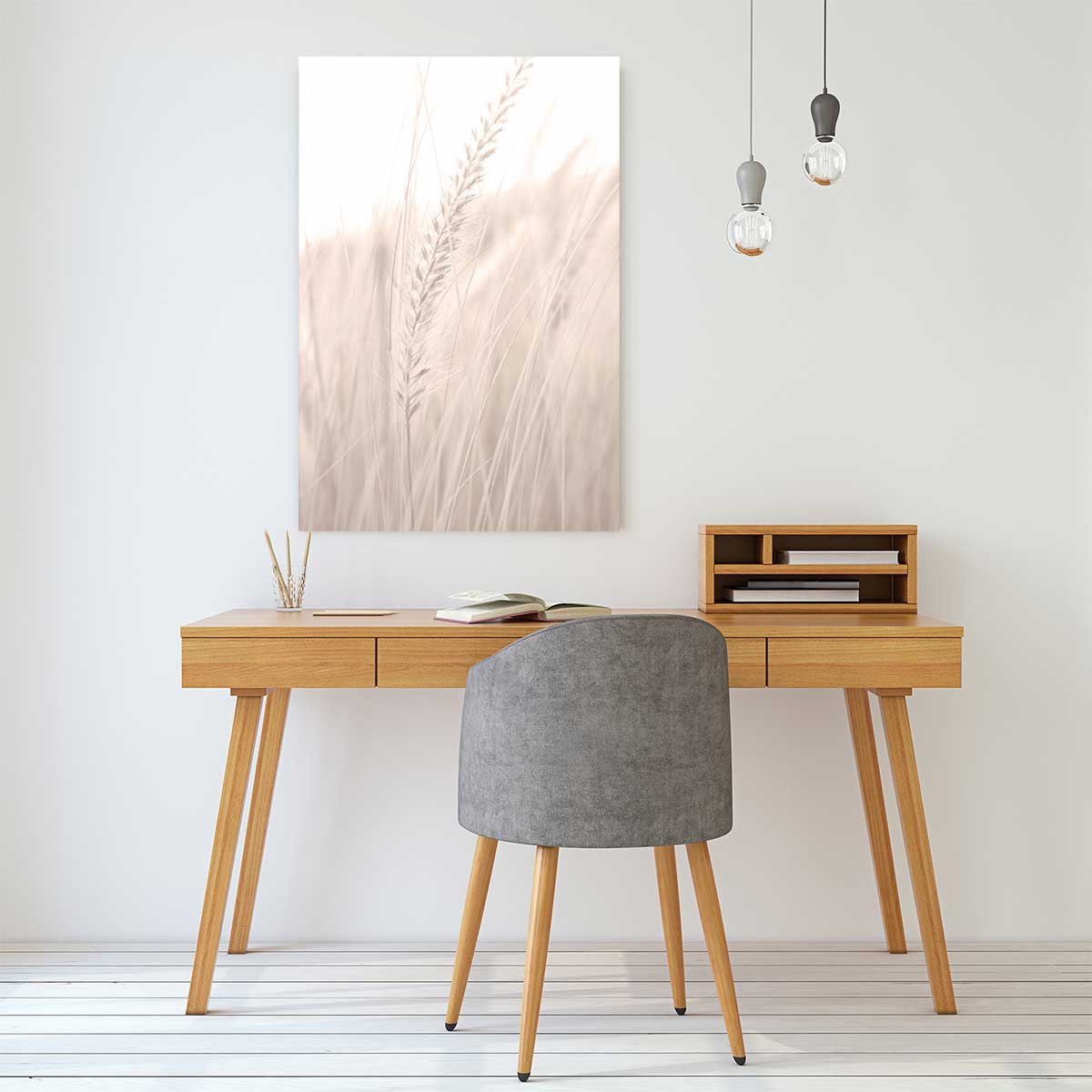 Tableau blé poudré tableau alu dibond, HEXOA