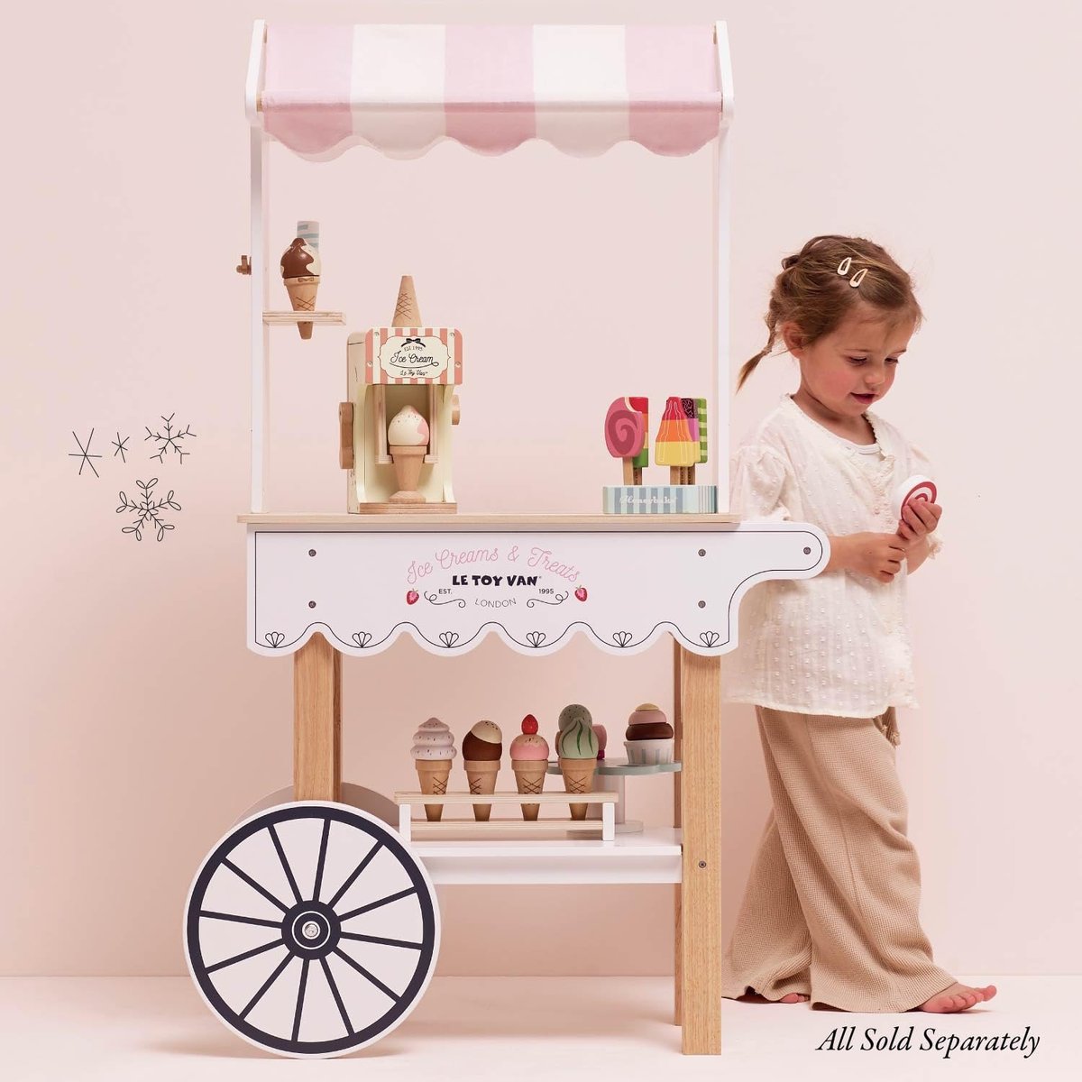 Chariot à glaces blanc, LE TOY VAN