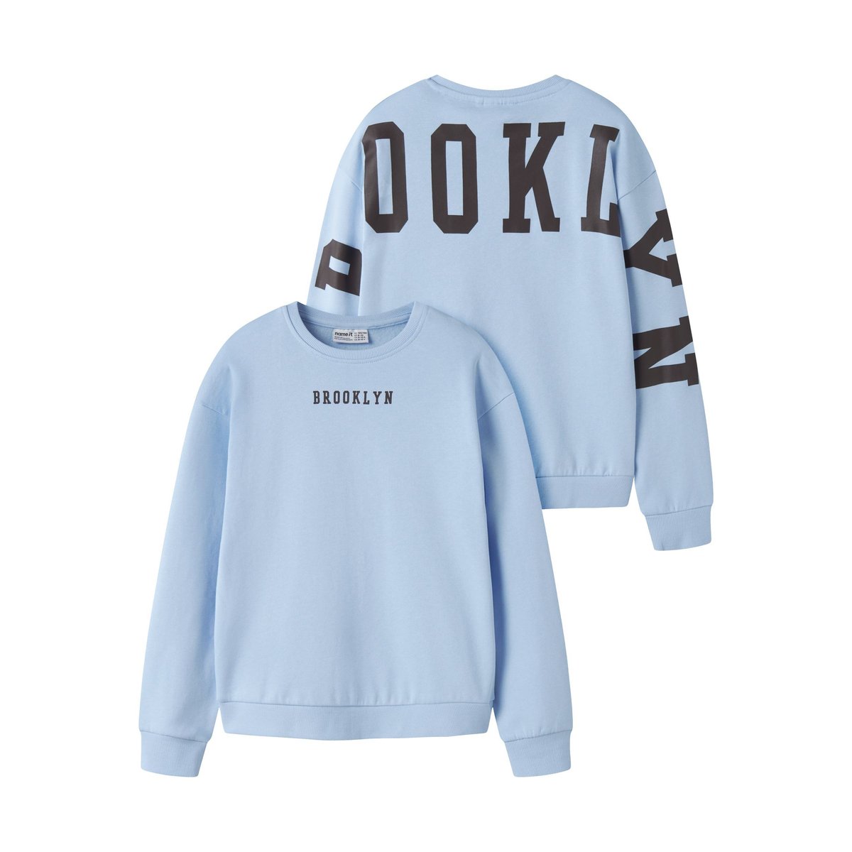 Sweat-Shirt bleu - open air1, NAME IT