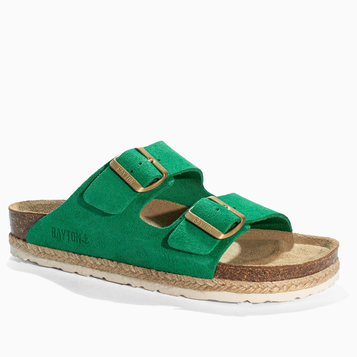 Sandales BENALLA vert, BAYTON