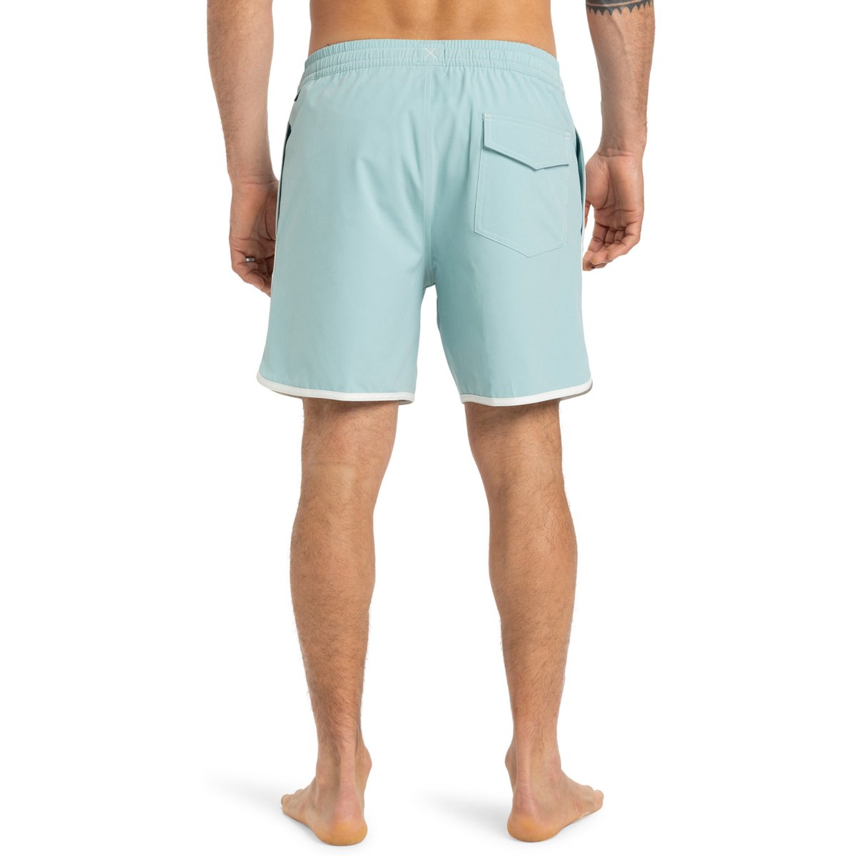 Short de bain ORIGINAL SCALLOP 17" bleu aquifer, QUIKSILVER