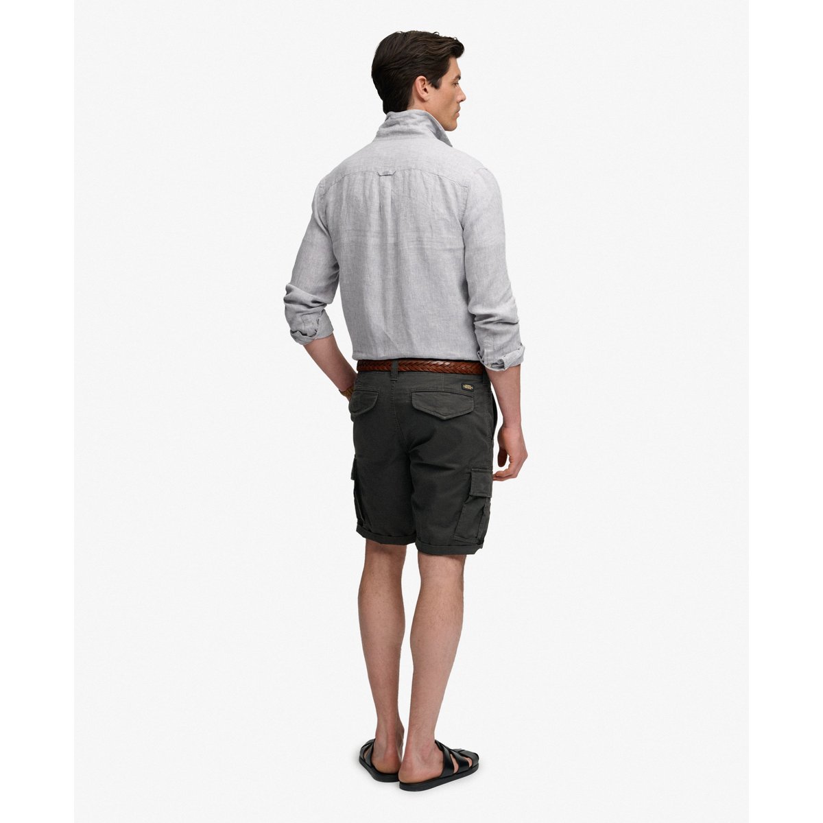 Short Cargo Vintage Core Coupe Décontractée noir, SUPERDRY