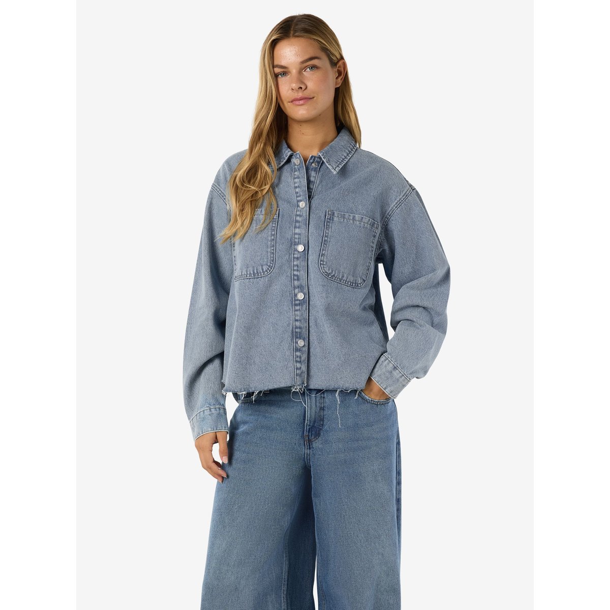 Surchemises light blue denim, NOISY MAY