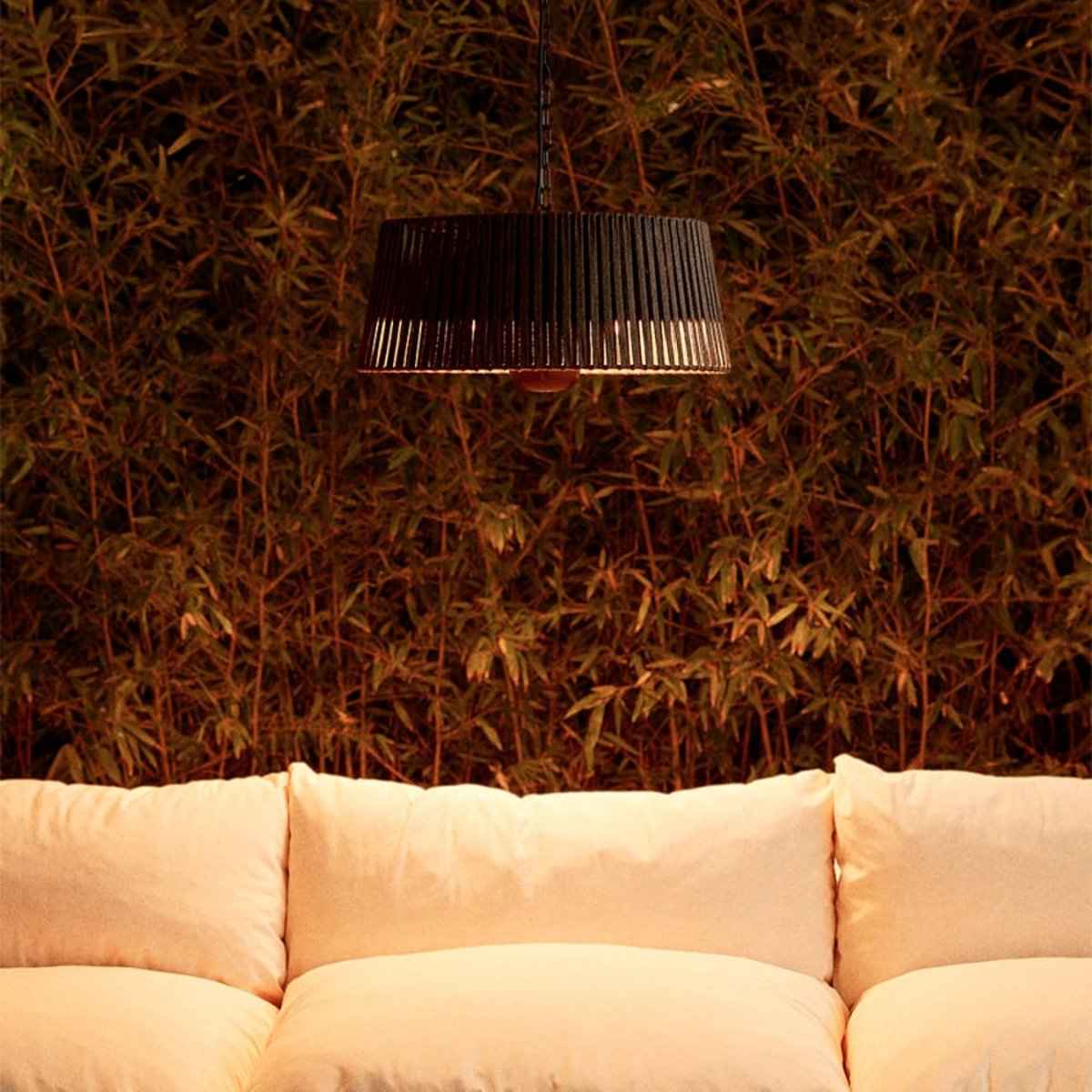 Lampe et chauffage HANGING HEATER couleur unique, CREATE