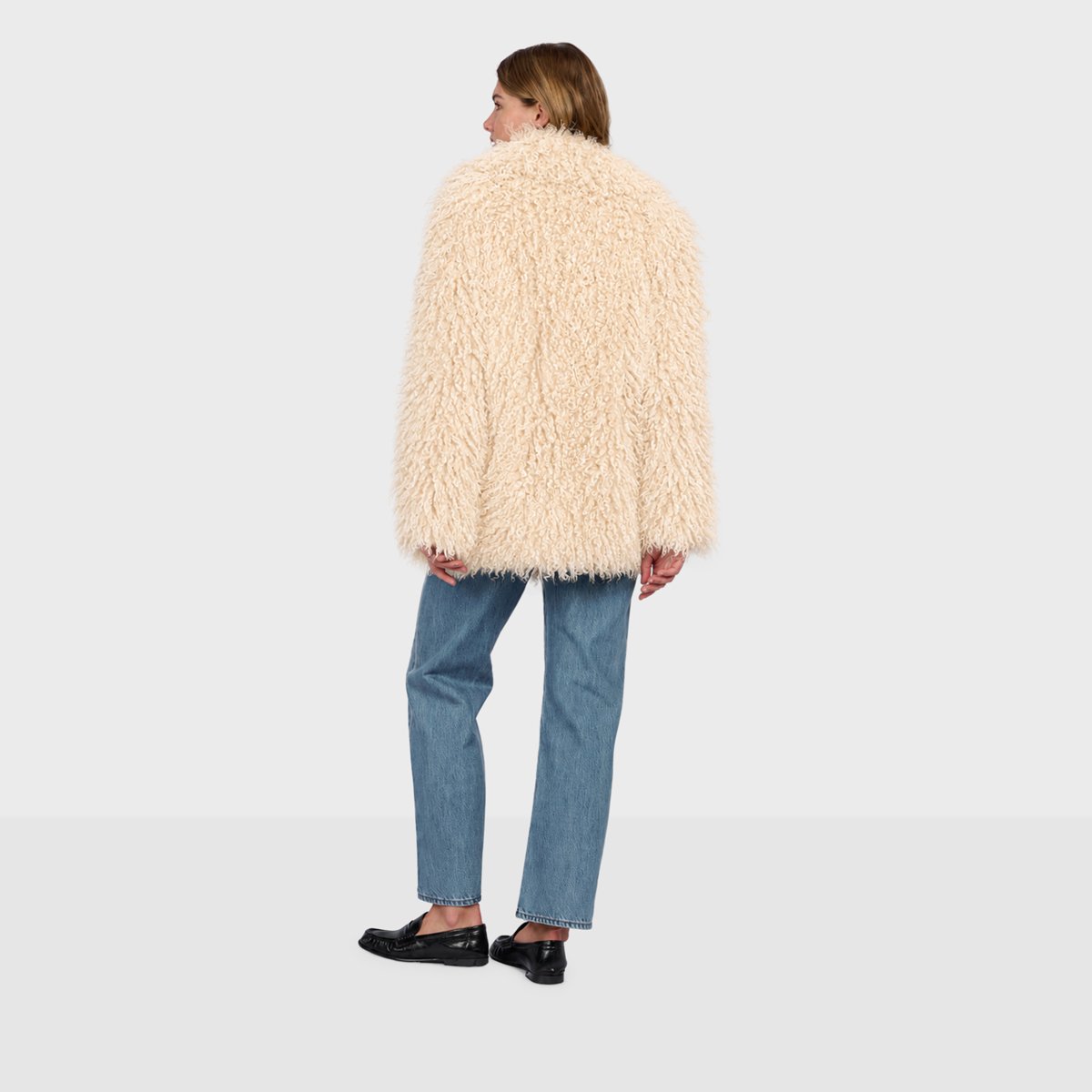 Veste à coupe ample KIWI beige clair, OAKWOOD