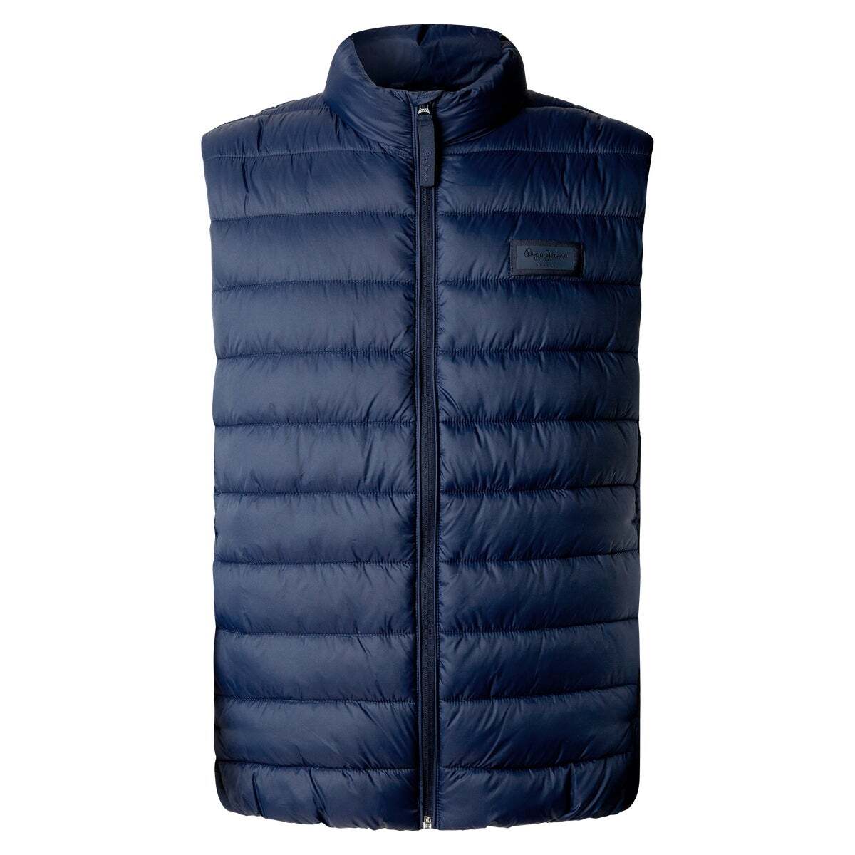 Gilet Matelassé À Col Montant bleu amiral, PEPE JEANS