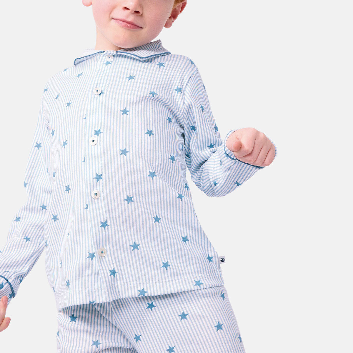 Pigiama 2 pezzi in cotone fantasia, PETIT BATEAU
