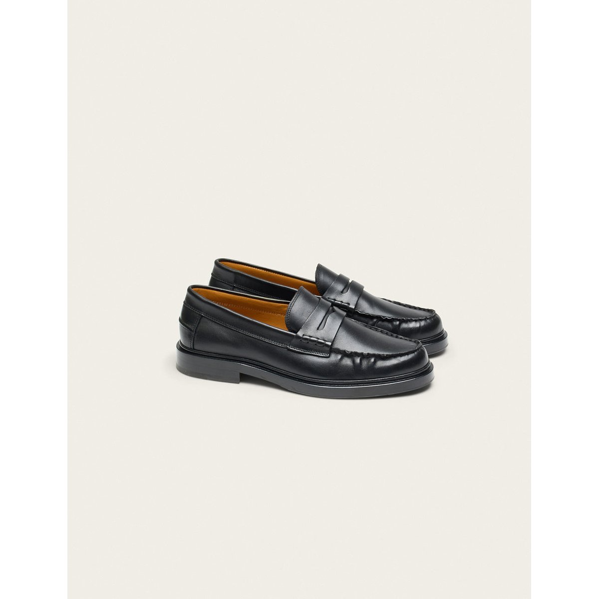 Mocassins VIRGILE noir, ODAJE