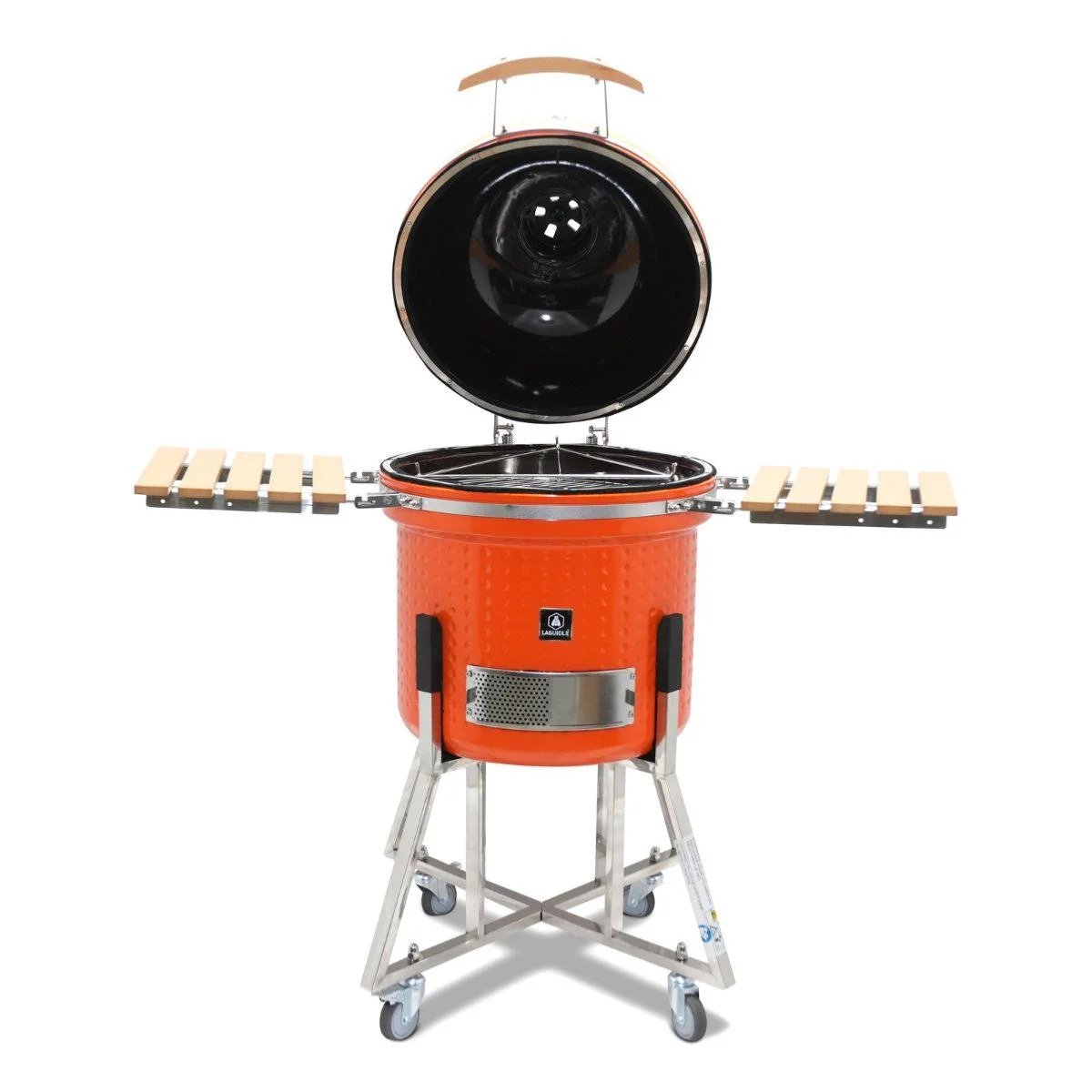 Kamado barbecue avec housse de protection - Moments orange, LAGUIOLE CUISSON