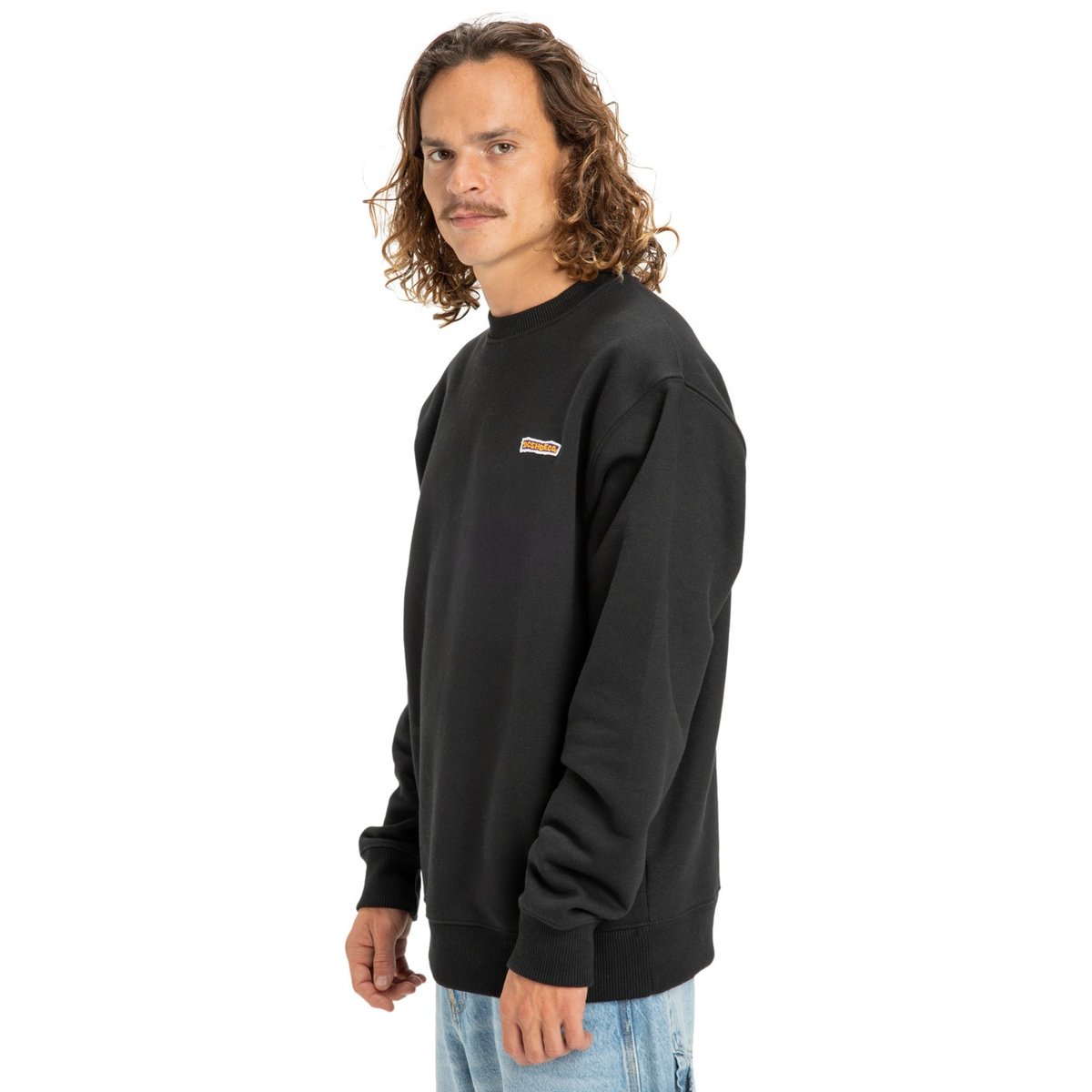 Sweat PATCH IT. noir black, DC SHOES