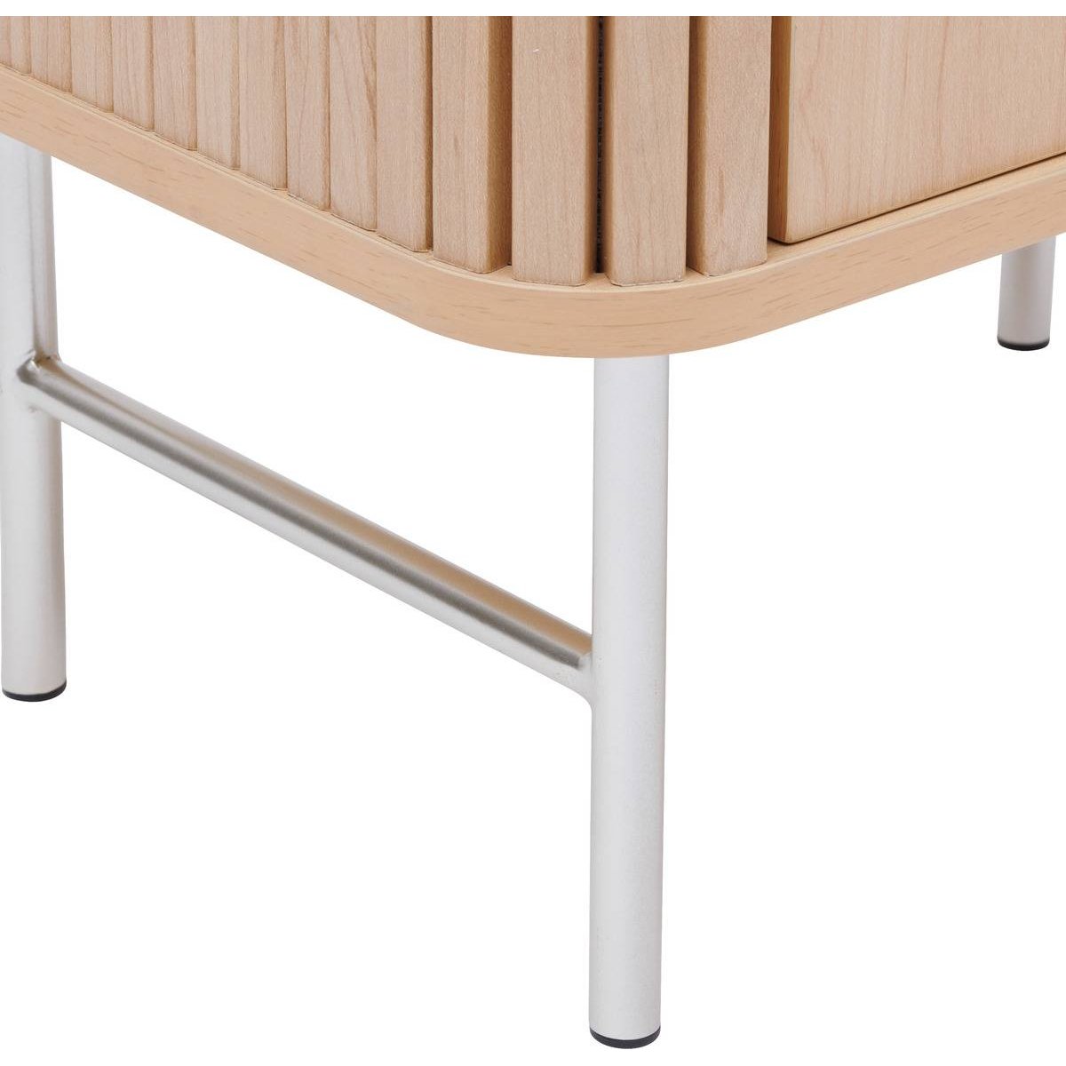 Meuble bas de salle de bain 1 porte LIORA beige, 5FIVE SIMPLY SMART
