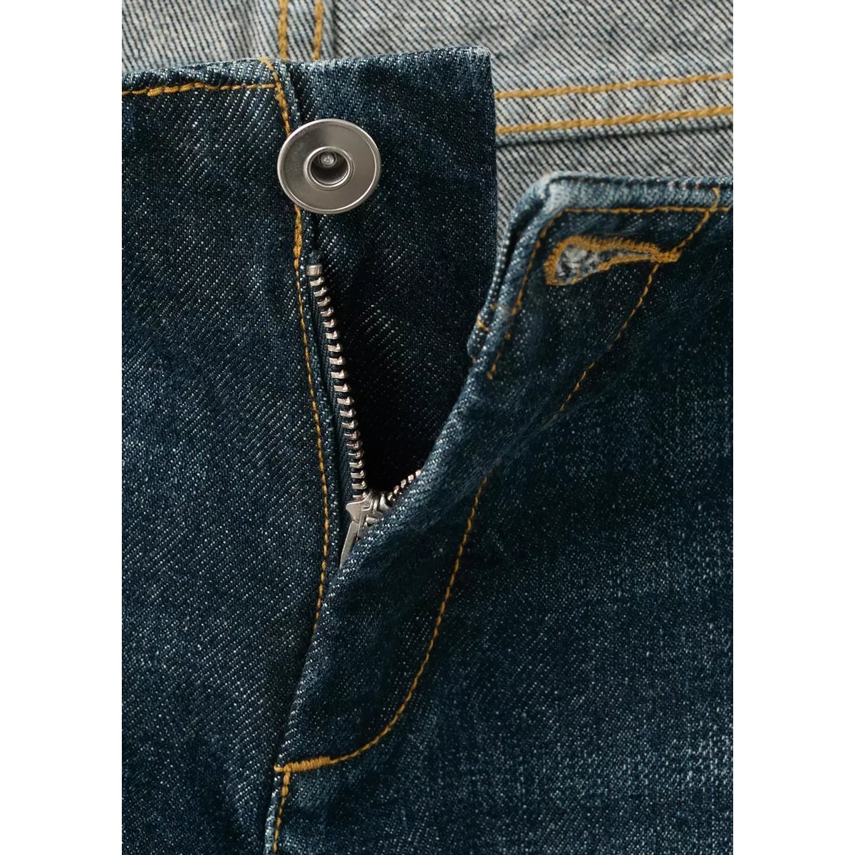 Jean low waist wide leg bleu moyen vintage, MANGO TEEN