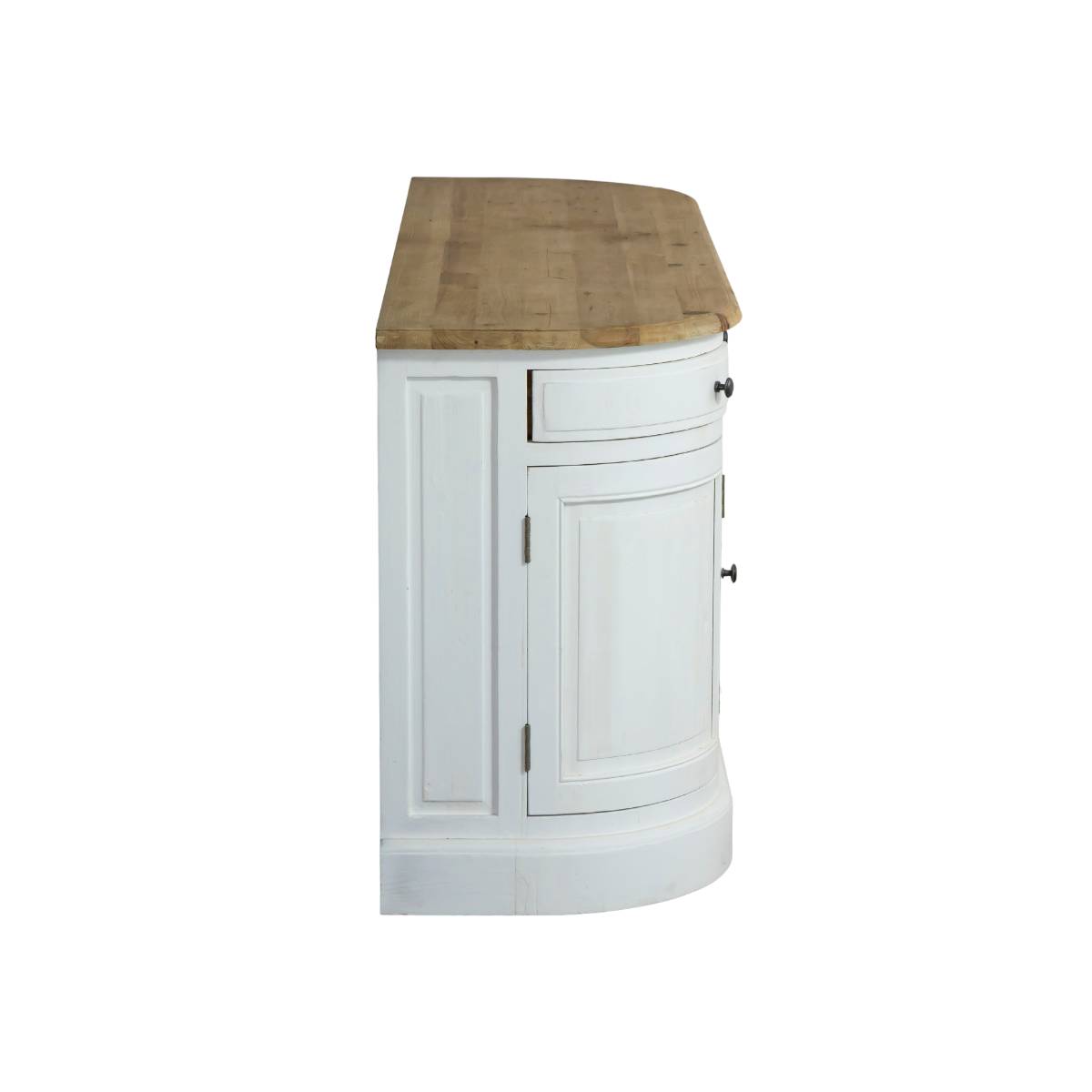 Buffet en bois recyclé GARANCE bois clair, MADE IN MEUBLES