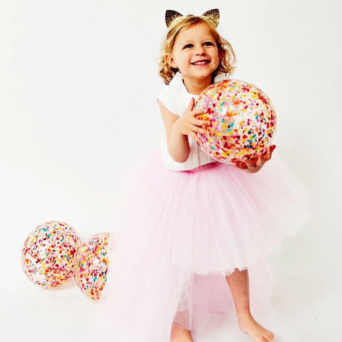 Ballon confettis (22 cm) multicolore, RATATAM