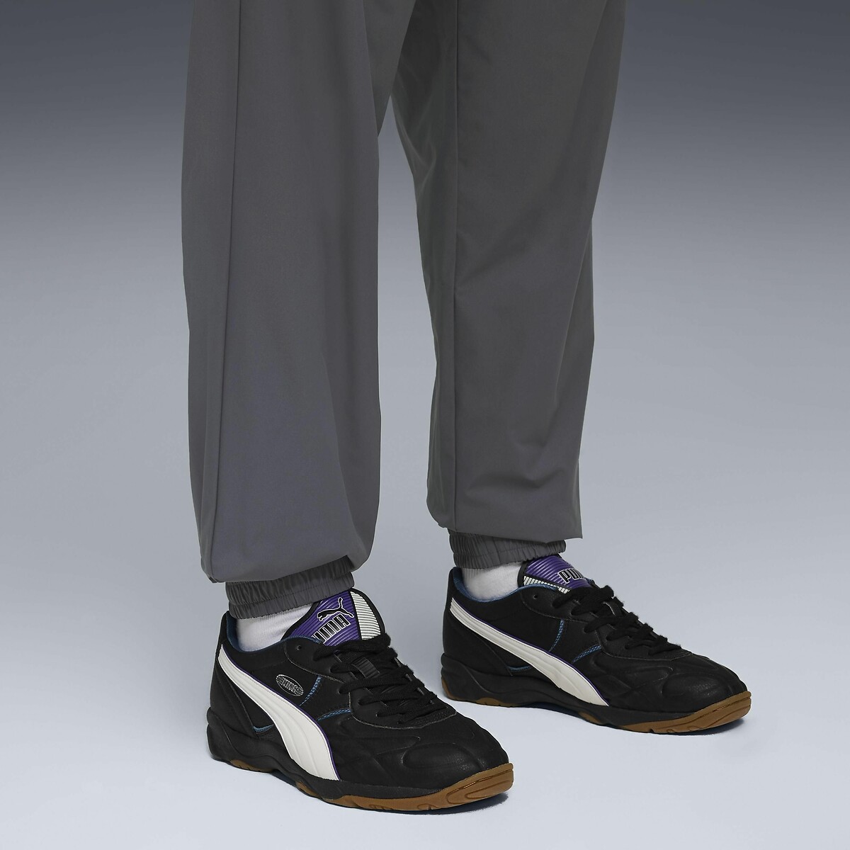 Pantalon tissé Manchester City gris foncé, PUMA