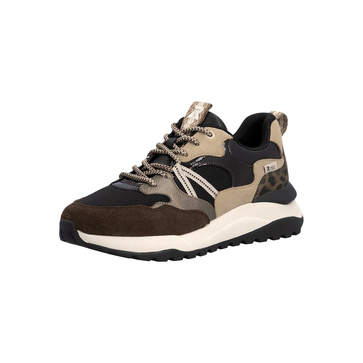 Basket à Lacets Sheepsuede multi, RIEKER