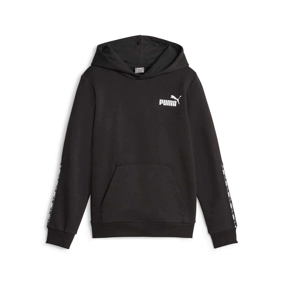 Sweat à capuche en molleton noir, PUMA