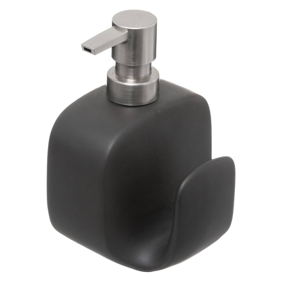 Distributeur savon avec éponge 400ml BLACK EDITION noir, 5FIVE SIMPLY SMART
