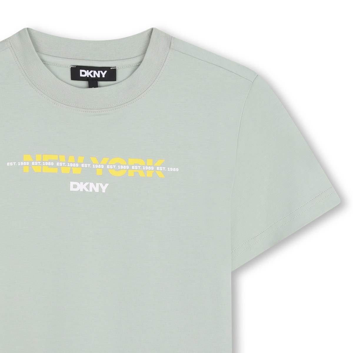 Tee-shirt manches courtes leek, DKNY
