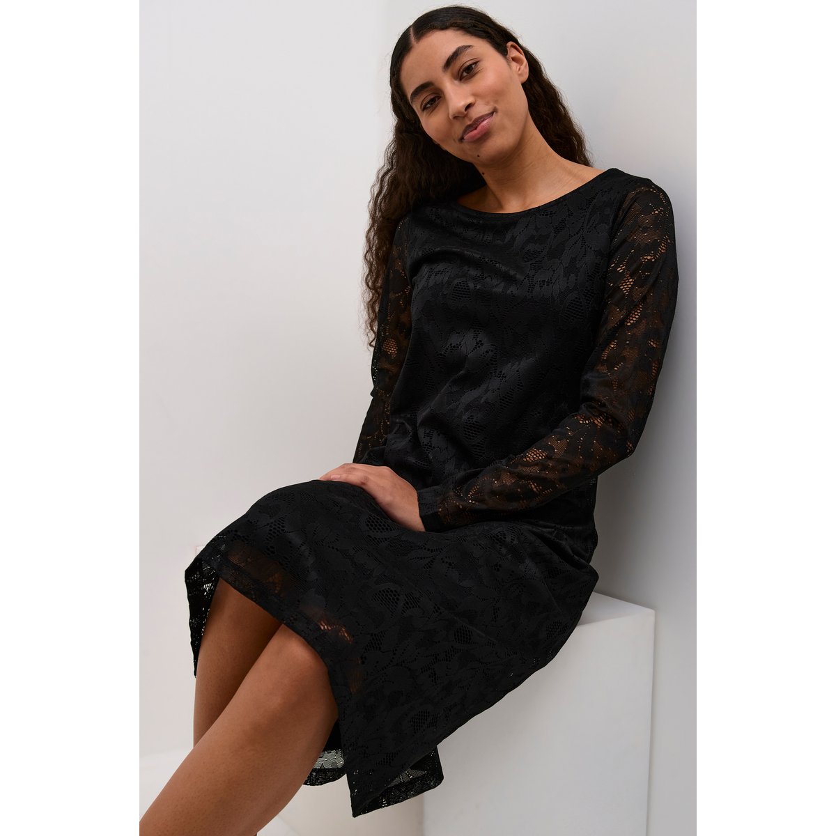 Jersey dress noir, CULTURE