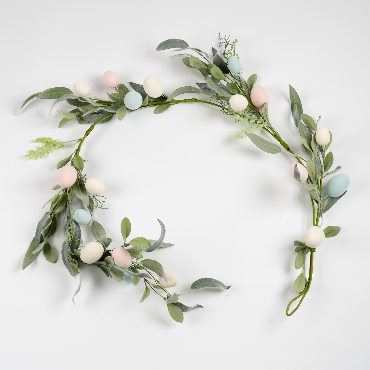 140cm Easter Egg Garland in Pastels multi-coloured, SO'HOME