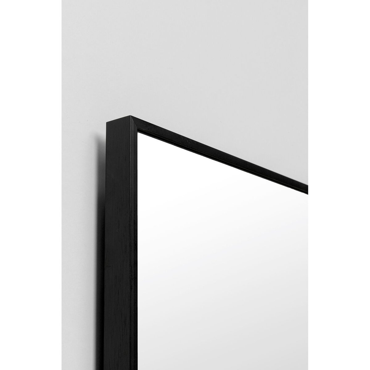 Miroir rectangle en aluminium 100x70, BELLA noir, KARE DESIGN