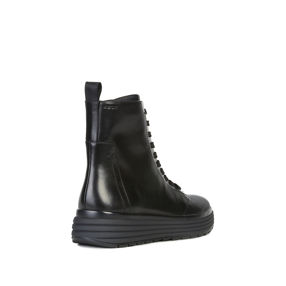 Boots cuir Phaolae noir, GEOX