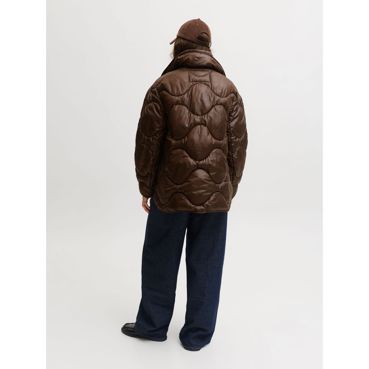 Veste Matelassée marron - demitasse 1, JJXX