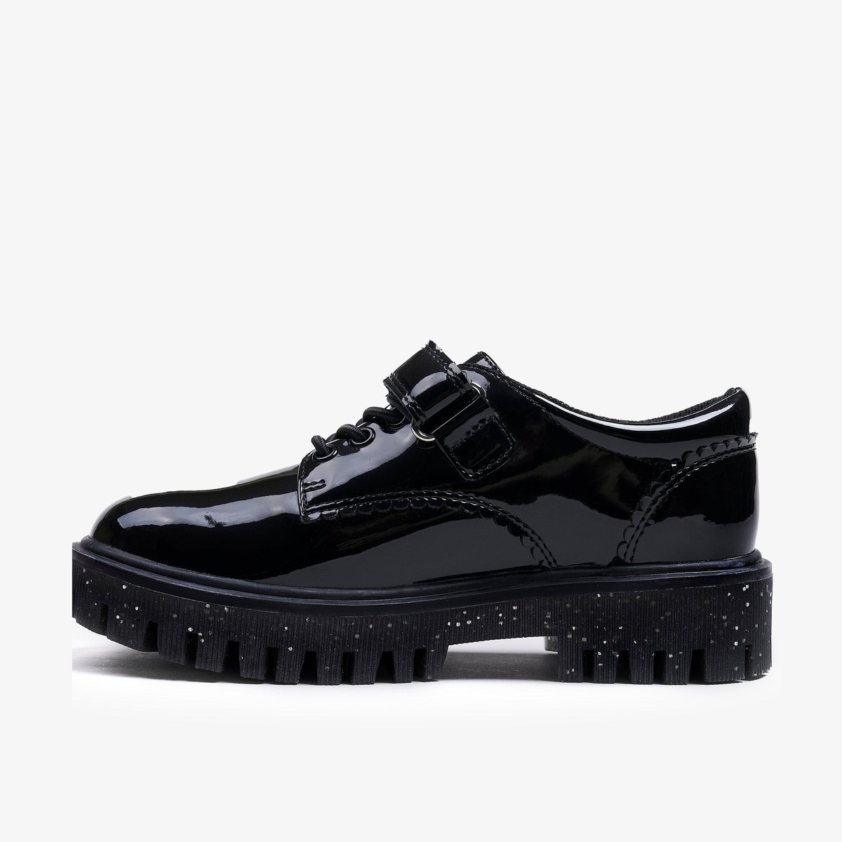 Derbies Synthétique ALITA WISH K noir, CLARKS