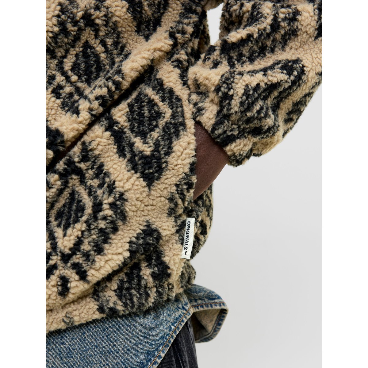 Sweat-Shirt En Polaire marron - mocha meringue 1, JACK & JONES