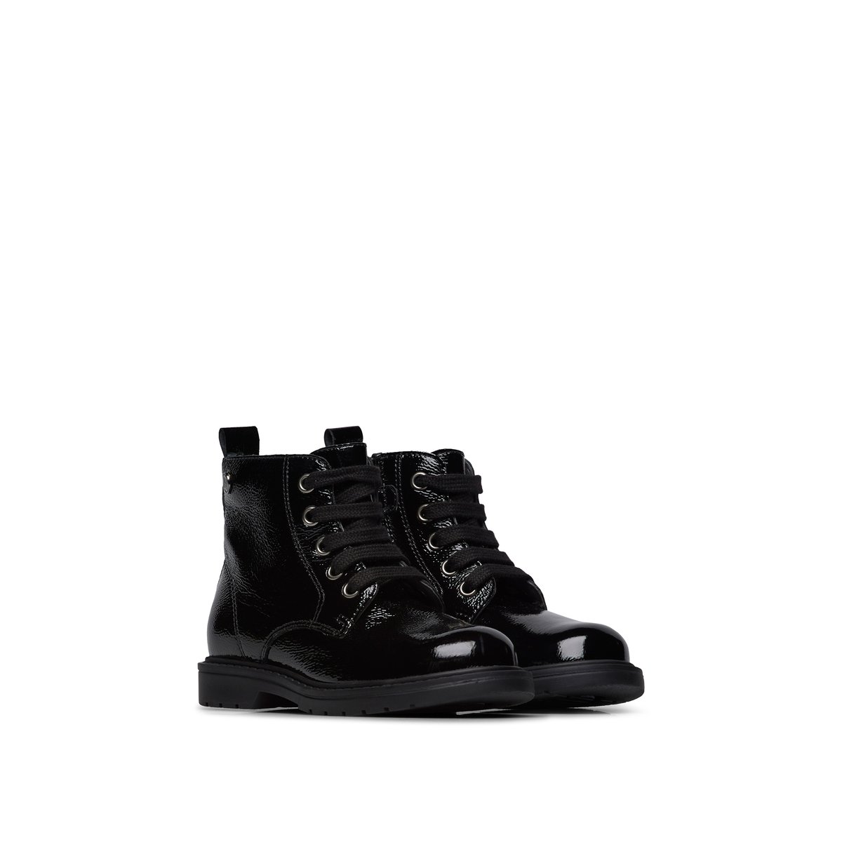 Bottines en verni BARNETT 2 noir, NATURINO