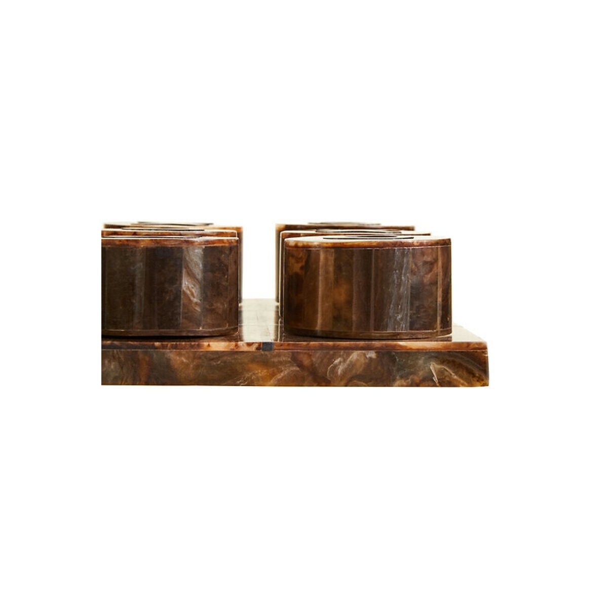 Decorative Noughts And Crosses Game in Brown/Black Finish brown              , ÉDITÉ
