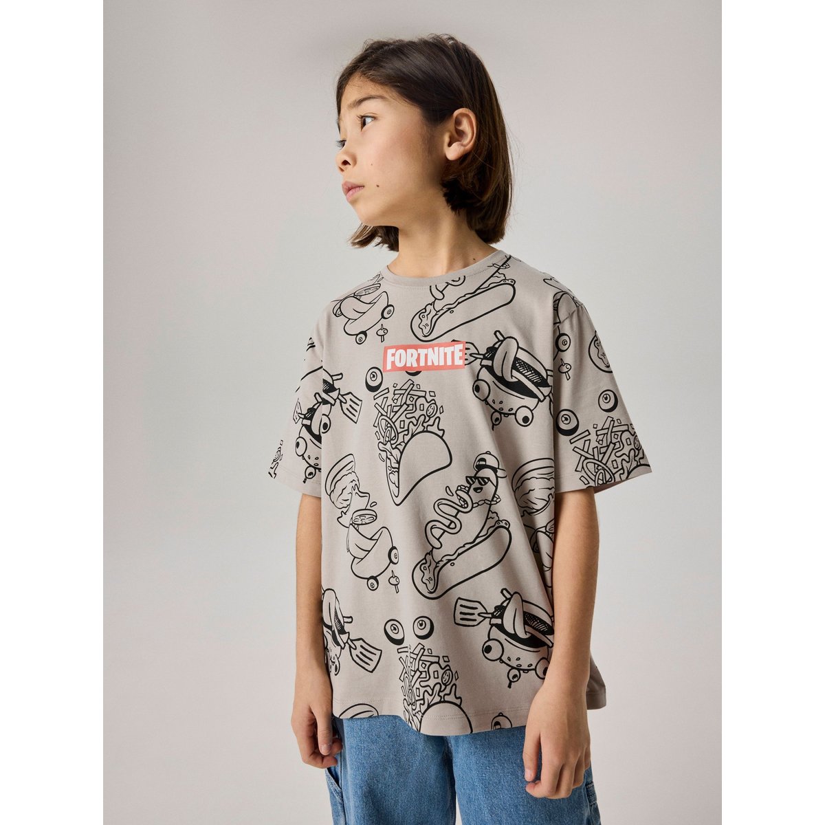 T-Shirt marron - island fossil1, NAME IT