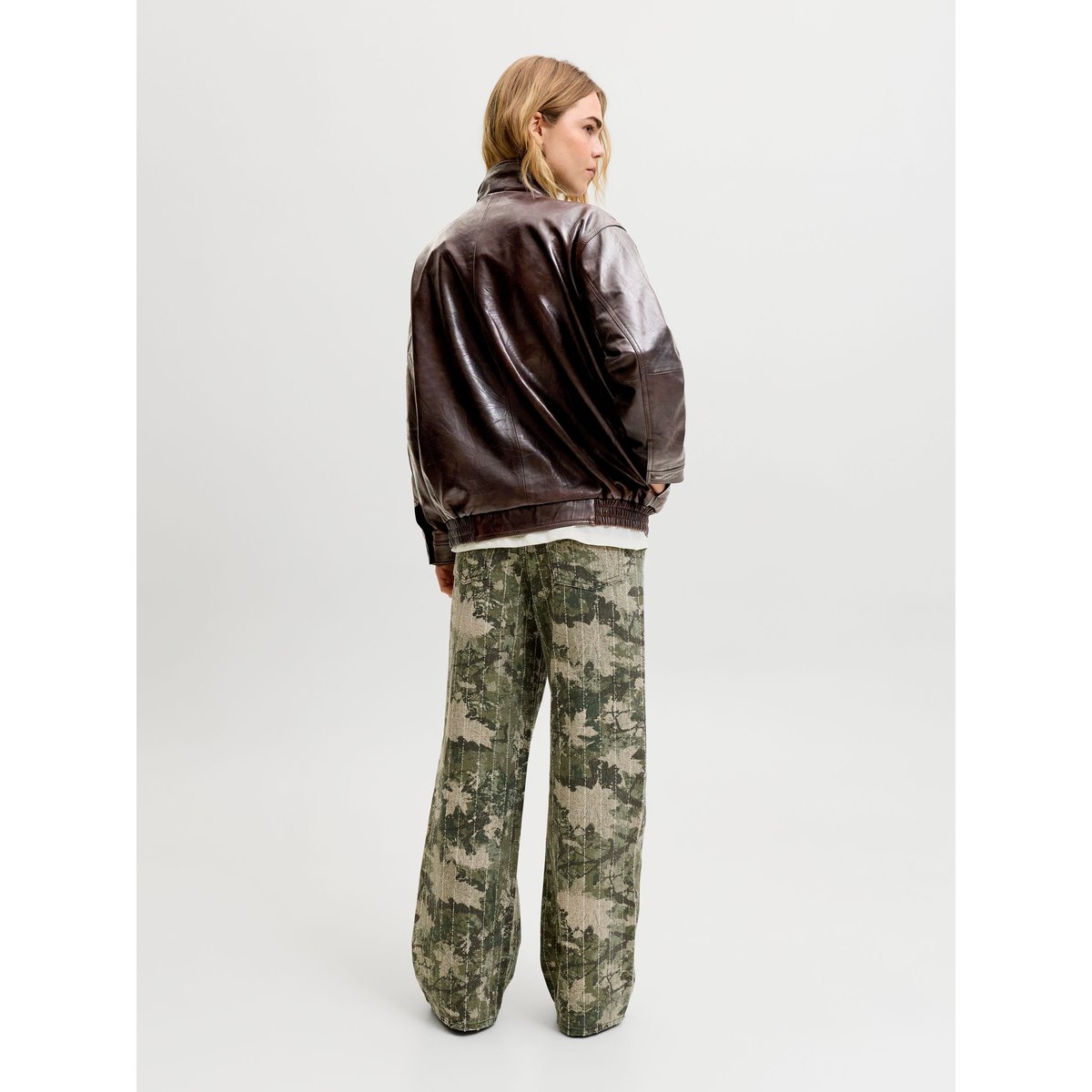 Veste En Cuir pecan brown, JJXX