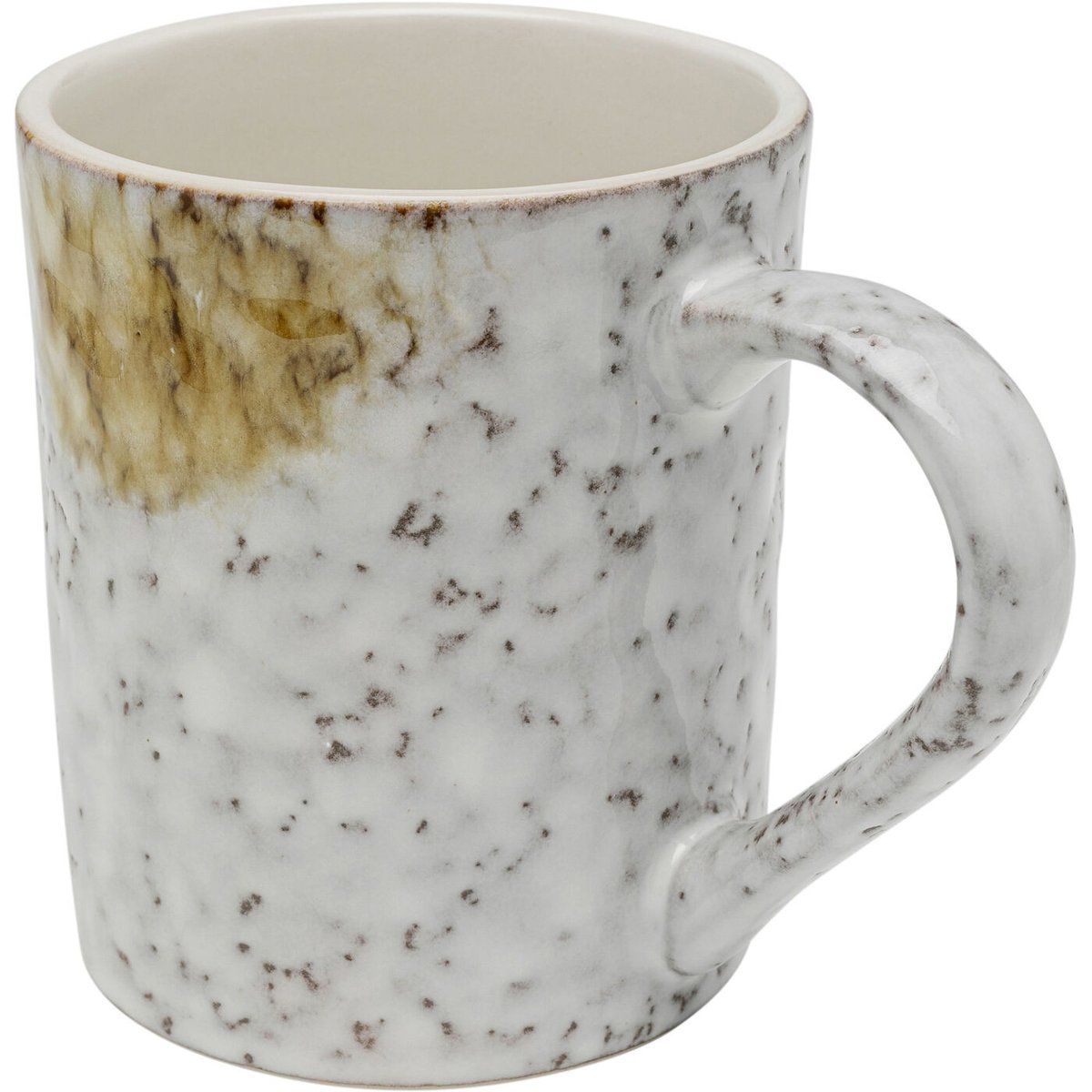 Lot de 6 mugs, BISCOTTI jaune, KARE DESIGN