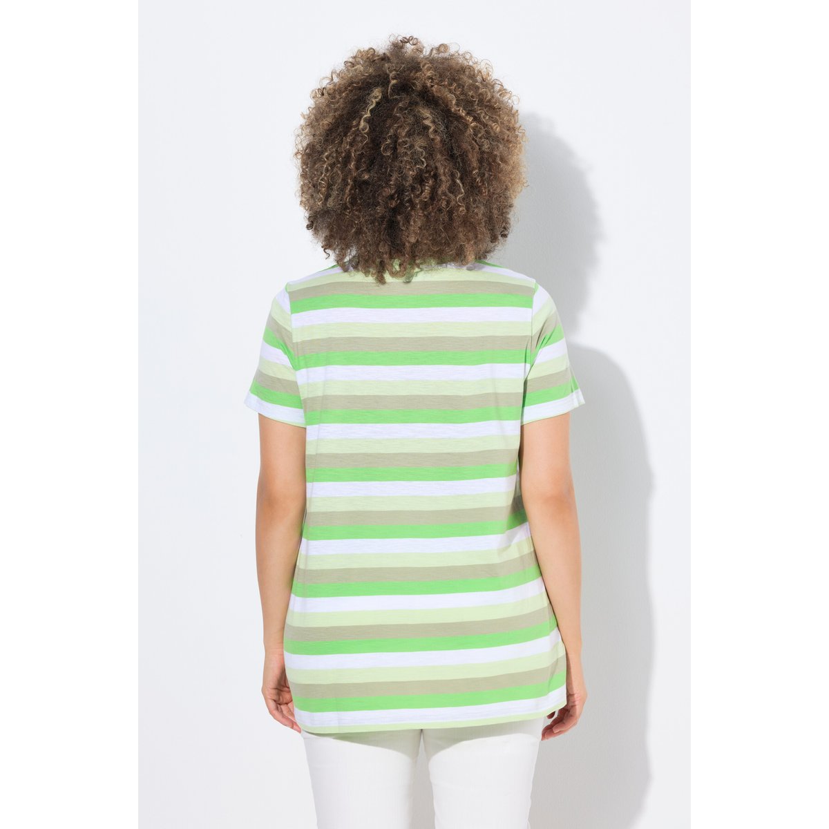 T-shirt vert mousse, ULLA POPKEN