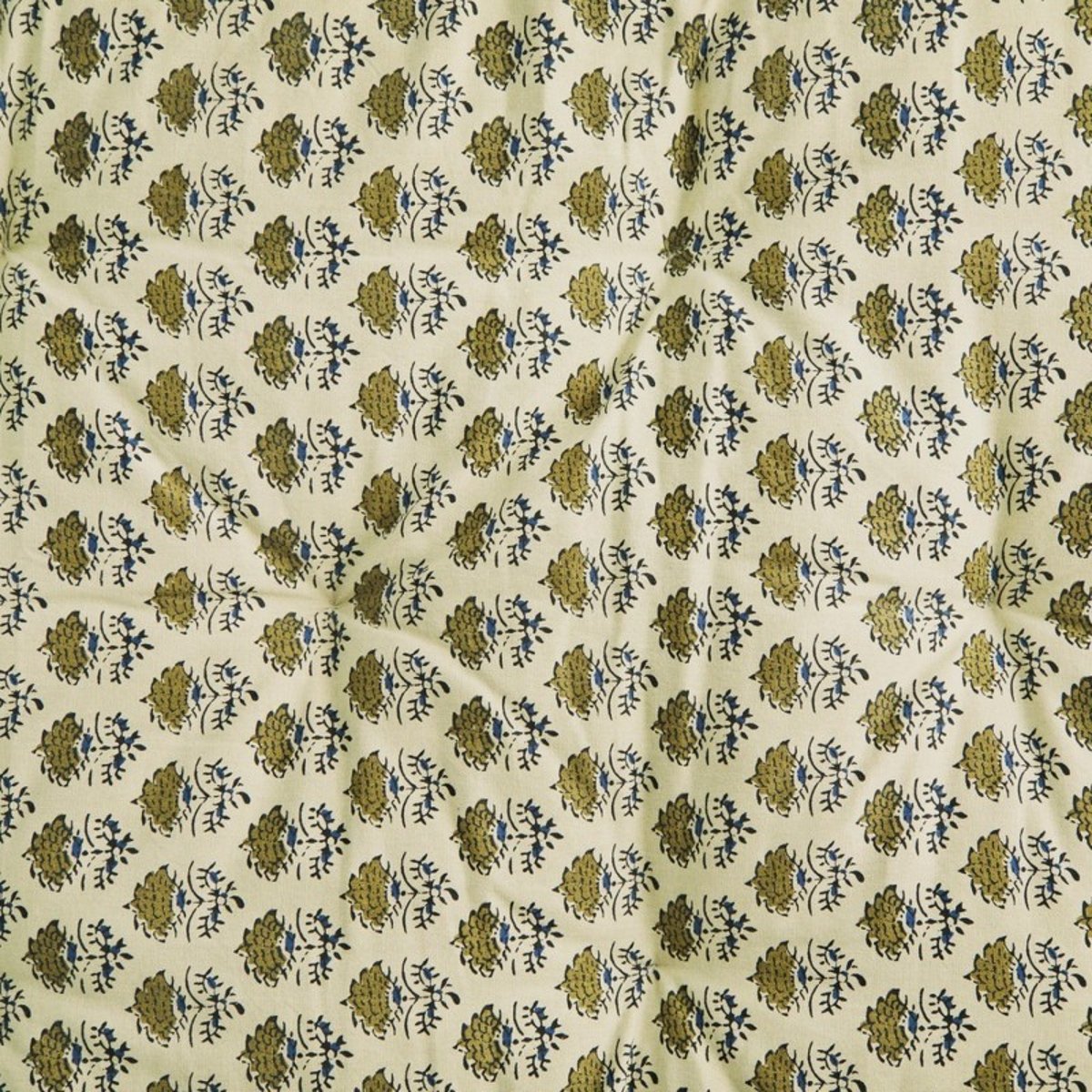 Matelas de sol coton imprimé vert, MADAM STOLTZ