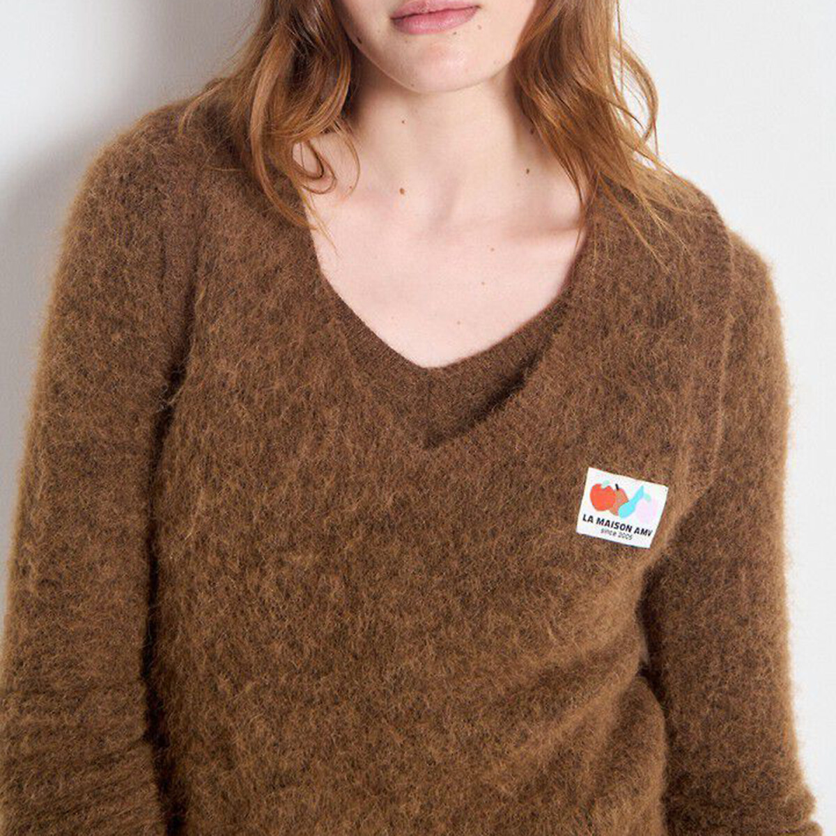 Nenybay V-Neck Sleeveless Jumper chestnut, AMERICAN VINTAGE