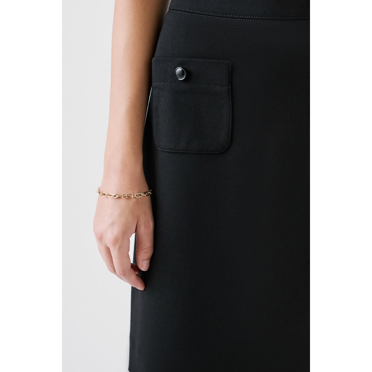 Jupe courte élégante JADDY noir, CAROLL