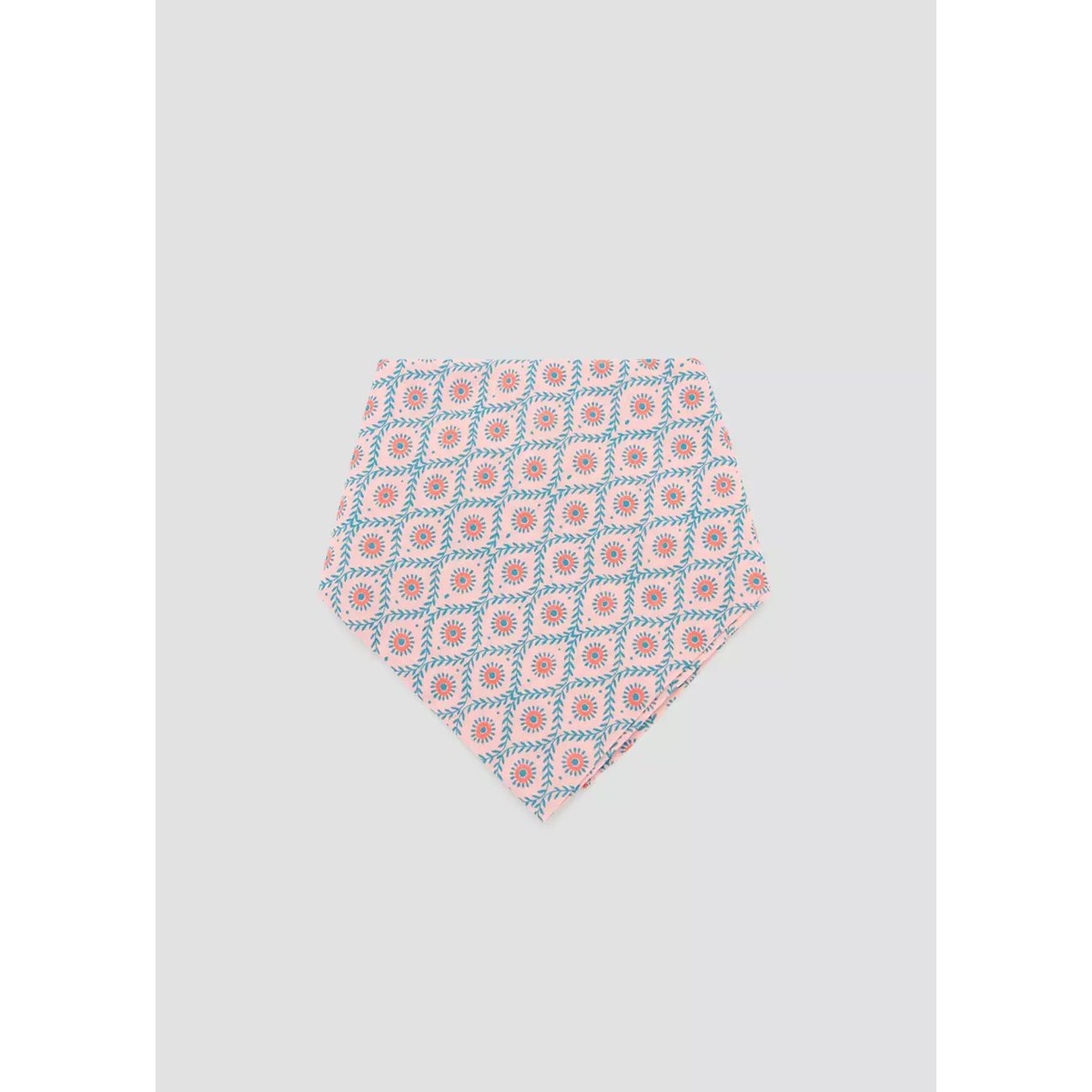 Foulard imprimé coton rose, MANGO BABY