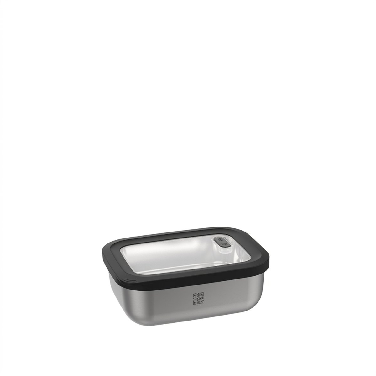 Boîte de conservation fraîcheur PROVIDO, rectangulaire, 600 ml (Contrôle de la fraîcheur et des stocks via application) argent / métallique, GEFU