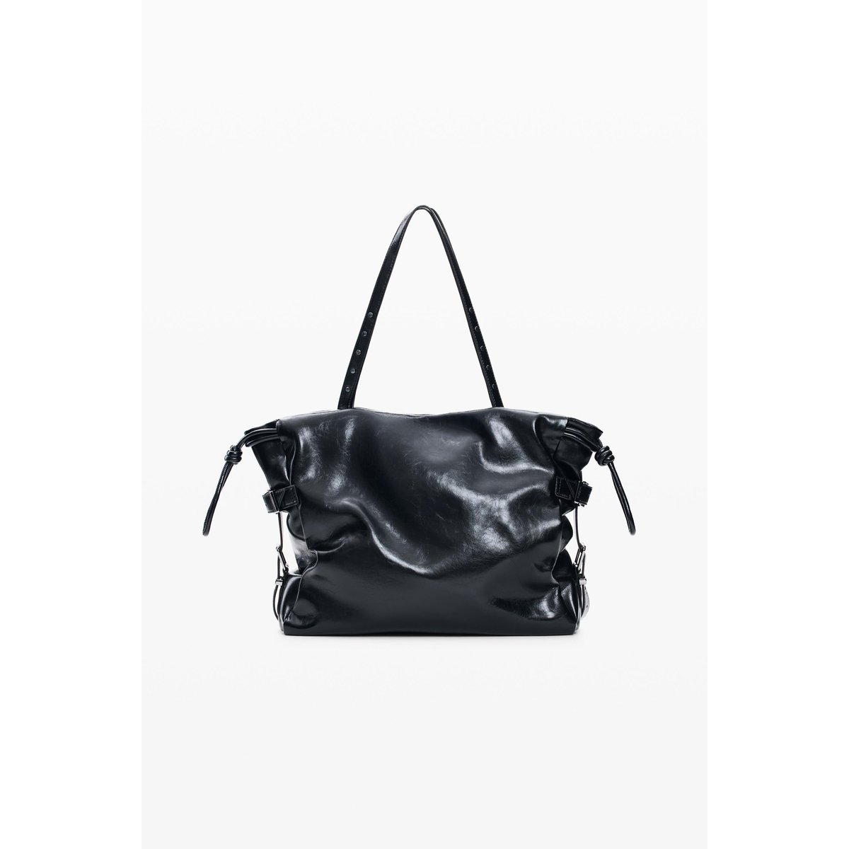 Grand sac shopping noir, DESIGUAL