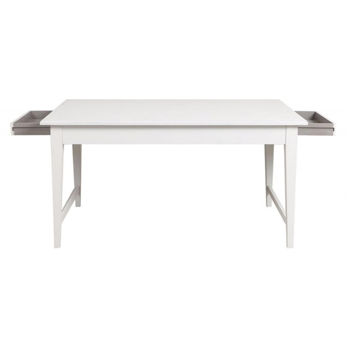 Table rectangulaire - RHODE ISLAND blanc, INTERIOR'S