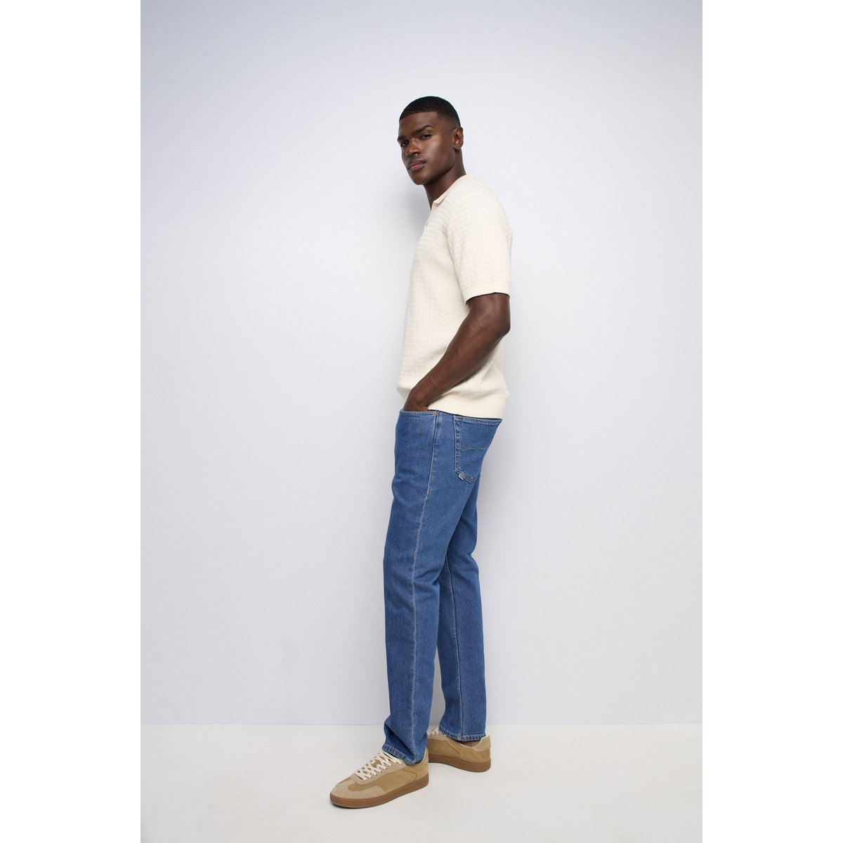 JEAN REGULAR FIT bleu turquoise, SALSA JEANS